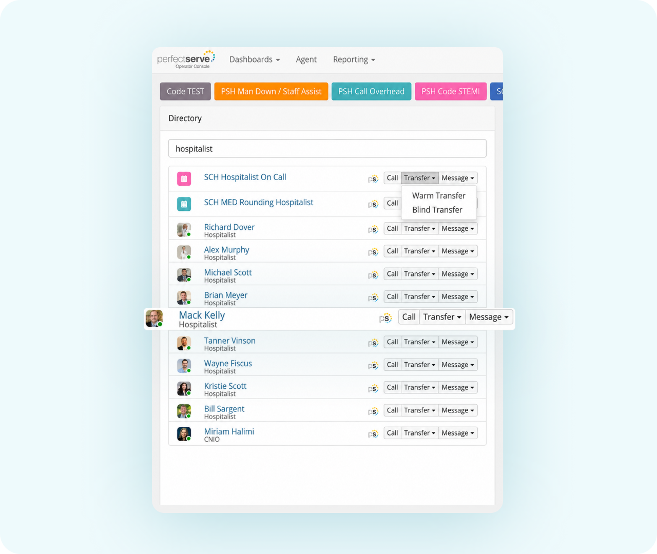 Unified Clinical Directory