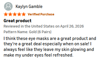 Customer review 1