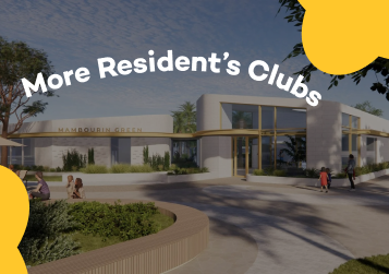 More residential's clubs - enjoy more leisure on your doorstep with a clubs
