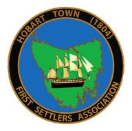 Hobart Town First Settlers Association logo