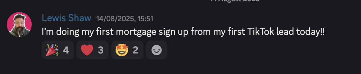 Lewis Shaw in the Viral Video Club Discord