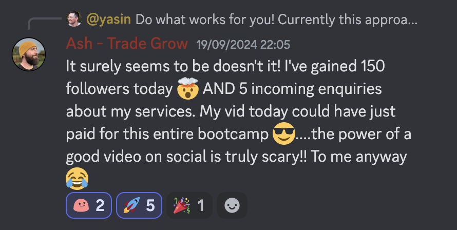 Ash, Trade Grow in the Viral Video Club Discord