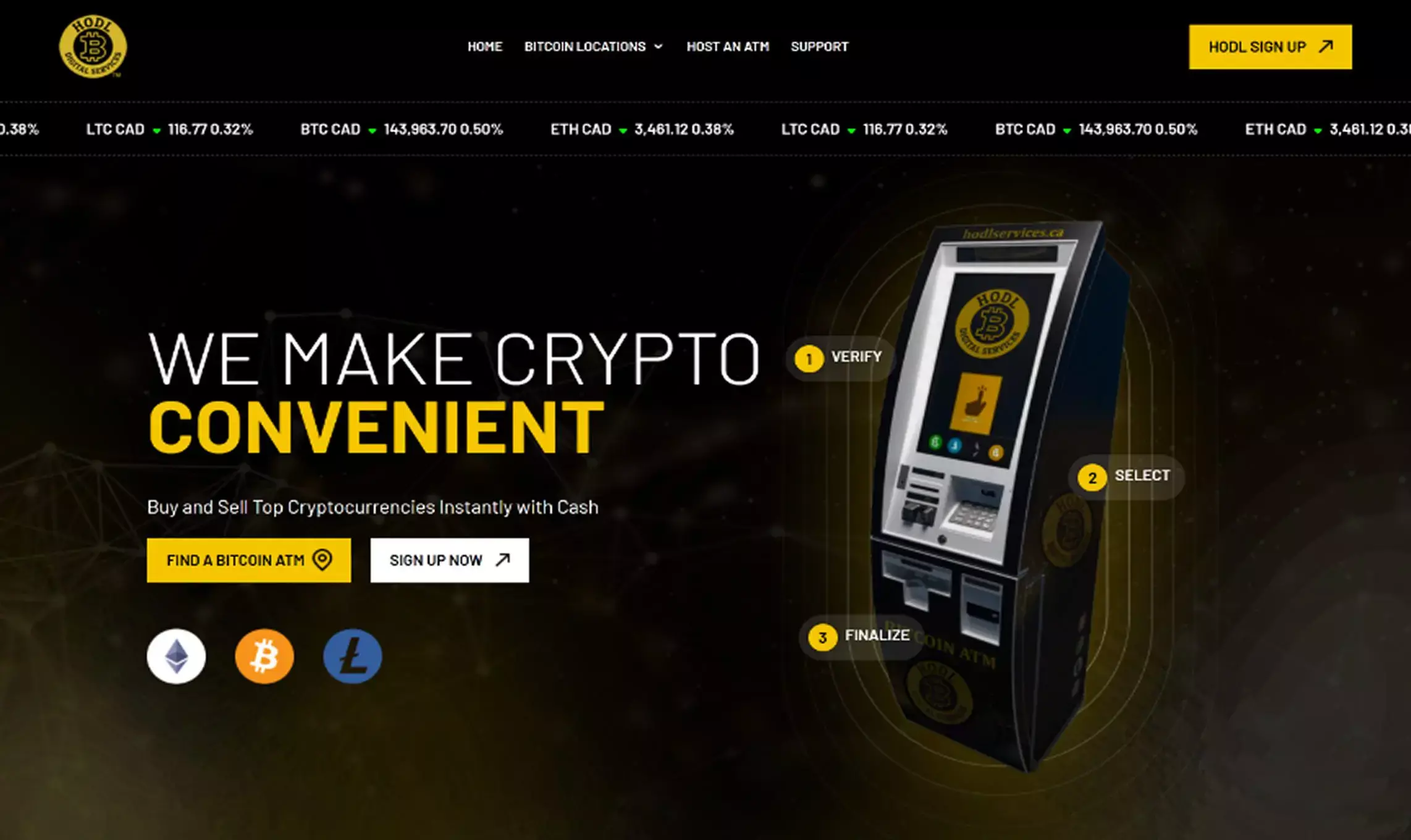 Before redesign website