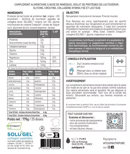 Valeurs nutritionnelles 2