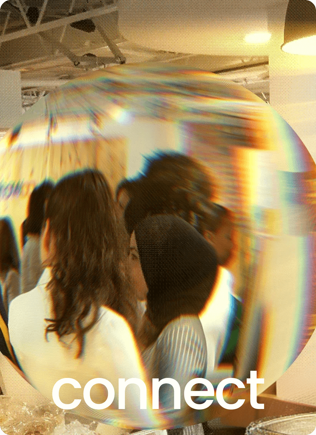 Professional connecting with colleagues at Coworkly coworking space
