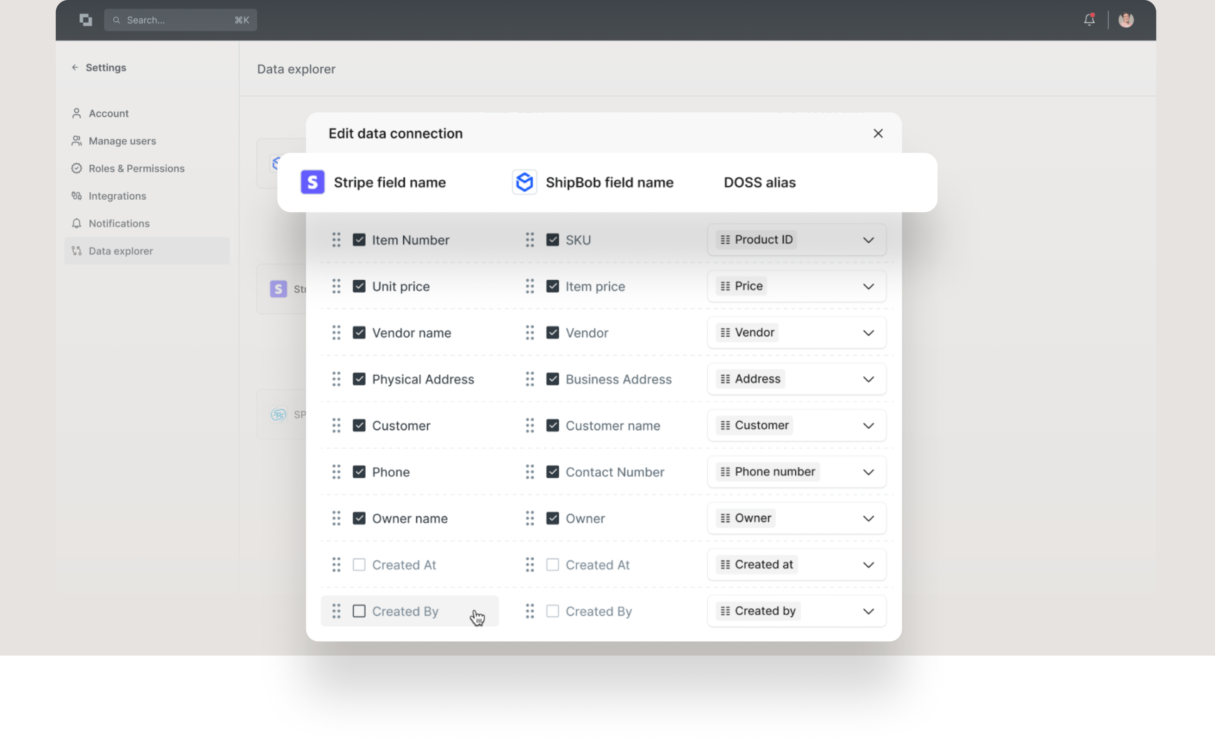 Unify your master data