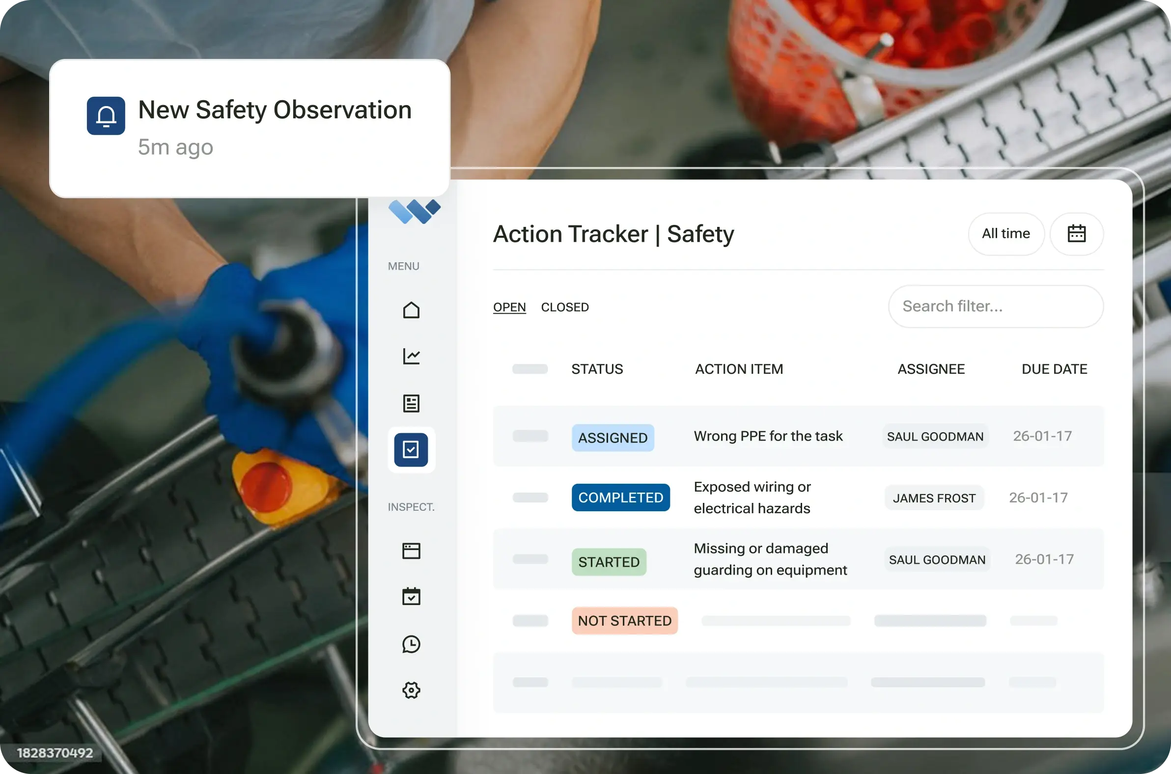Track Corrective Actions