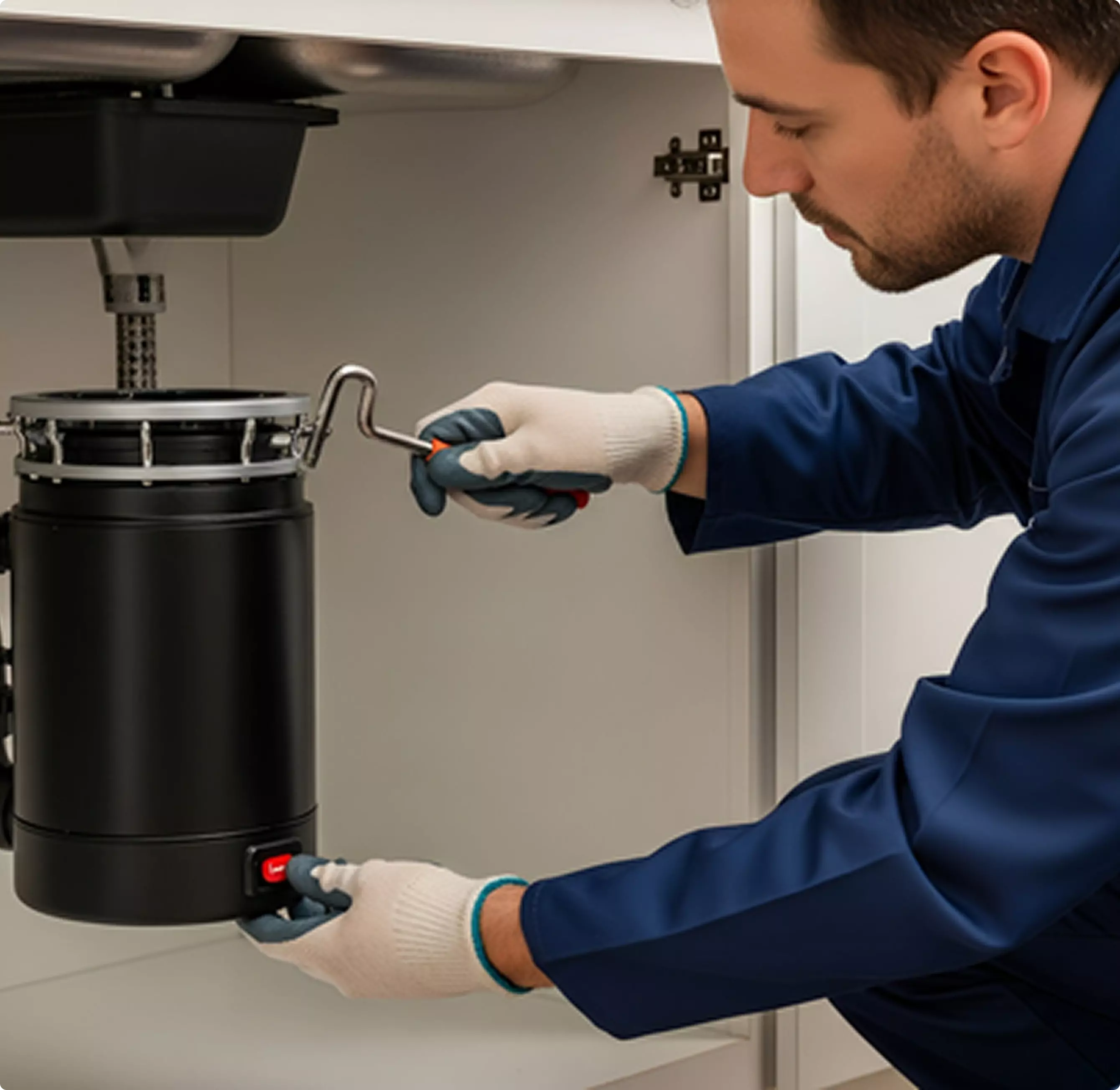 Garbage disposal repair