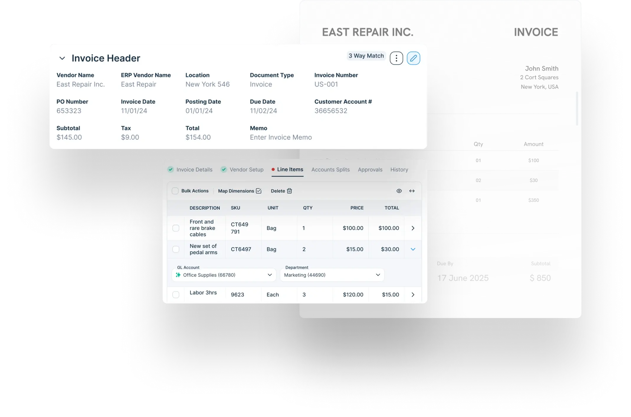 Smart Invoice Capture
