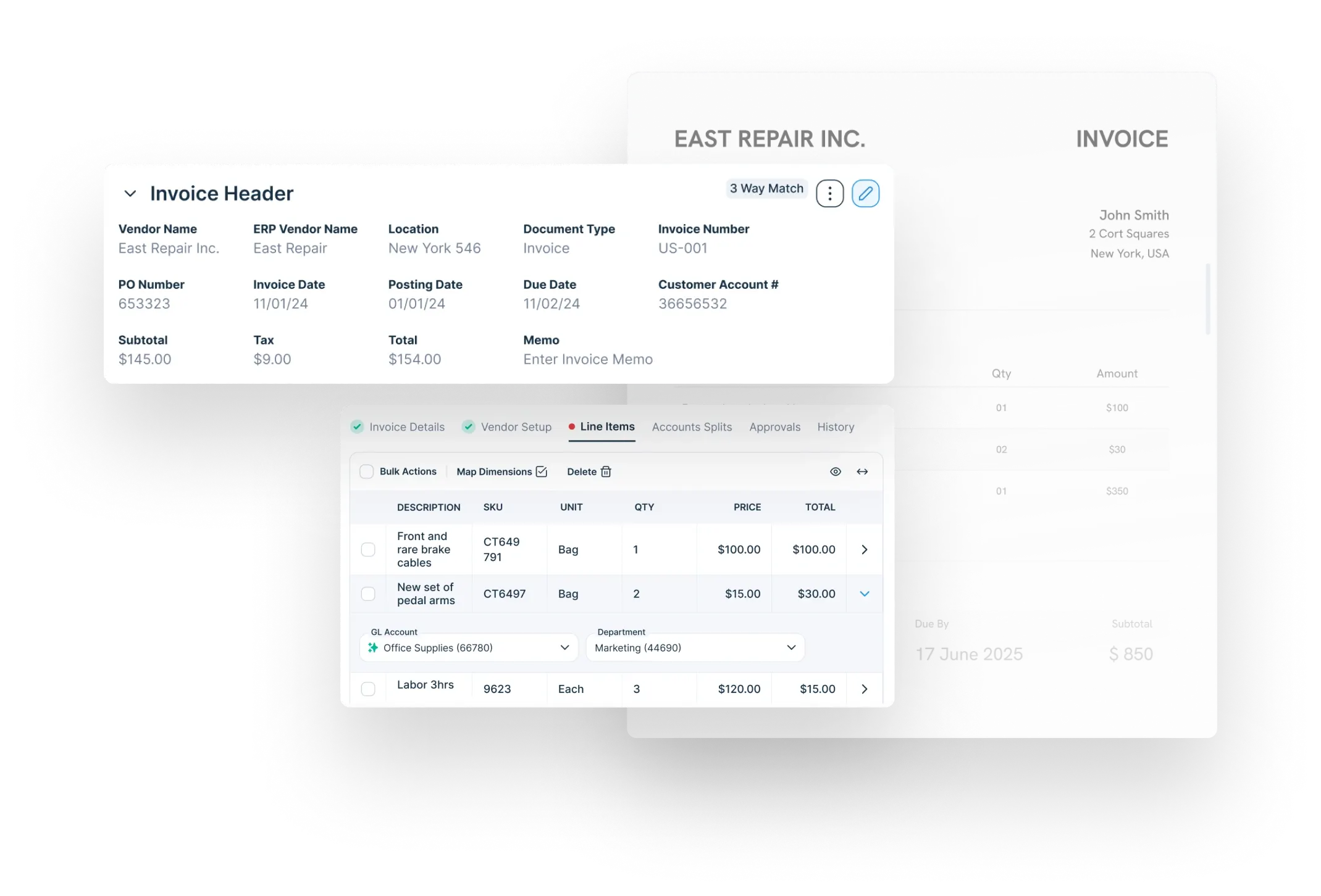 Smart Invoice Capture