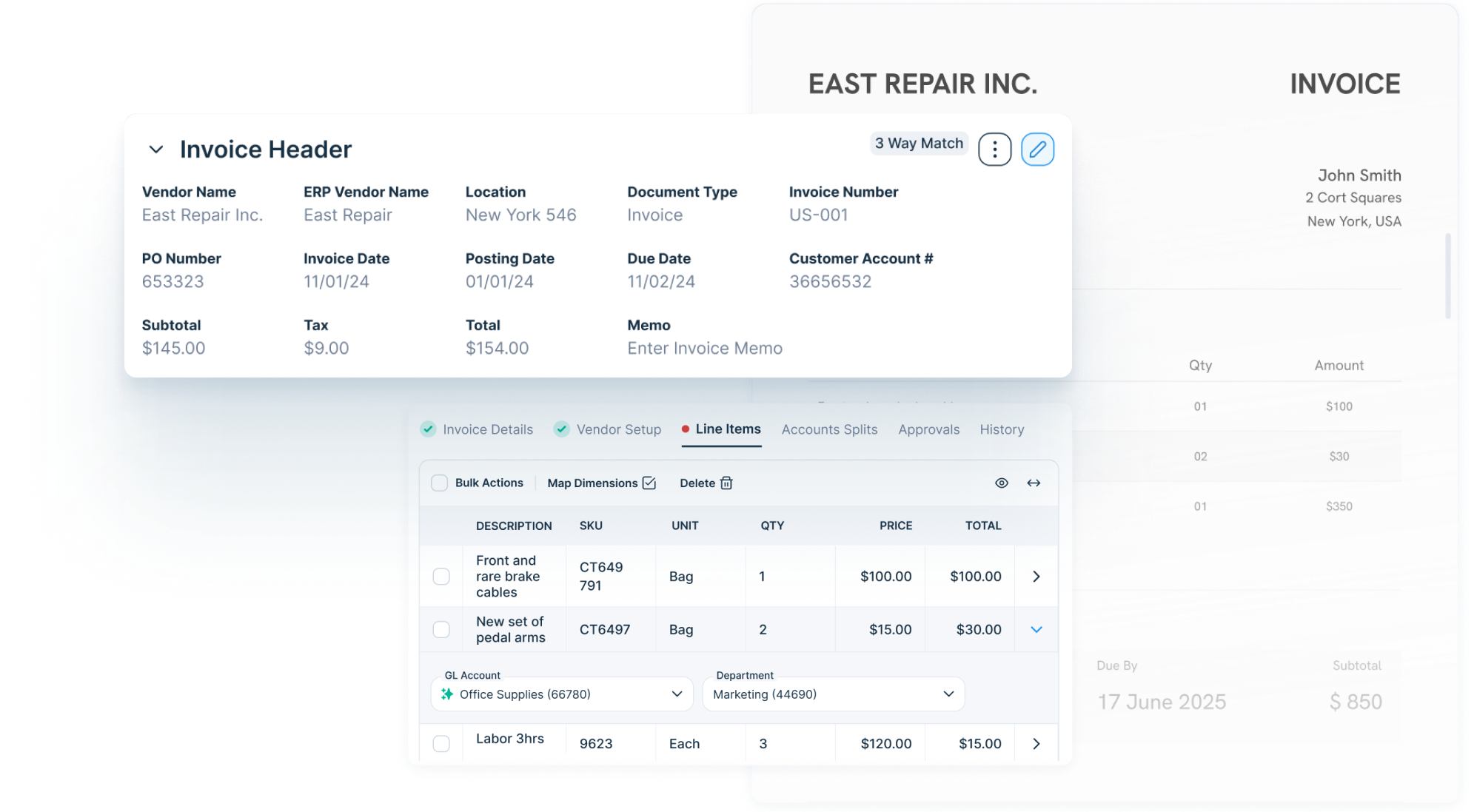 Smart Invoice Capture